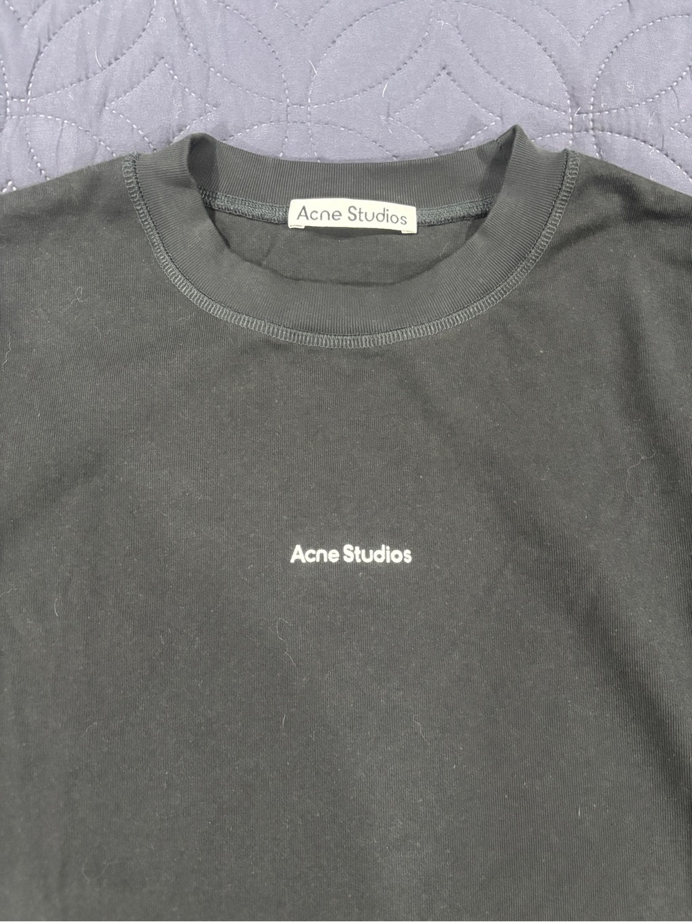 Acne Studios Minimal Logo Tee